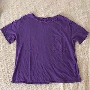 Purple oversized Zara Teeshirt